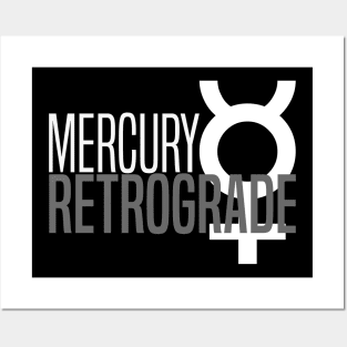 Mercury Retrograde Glyph Posters and Art